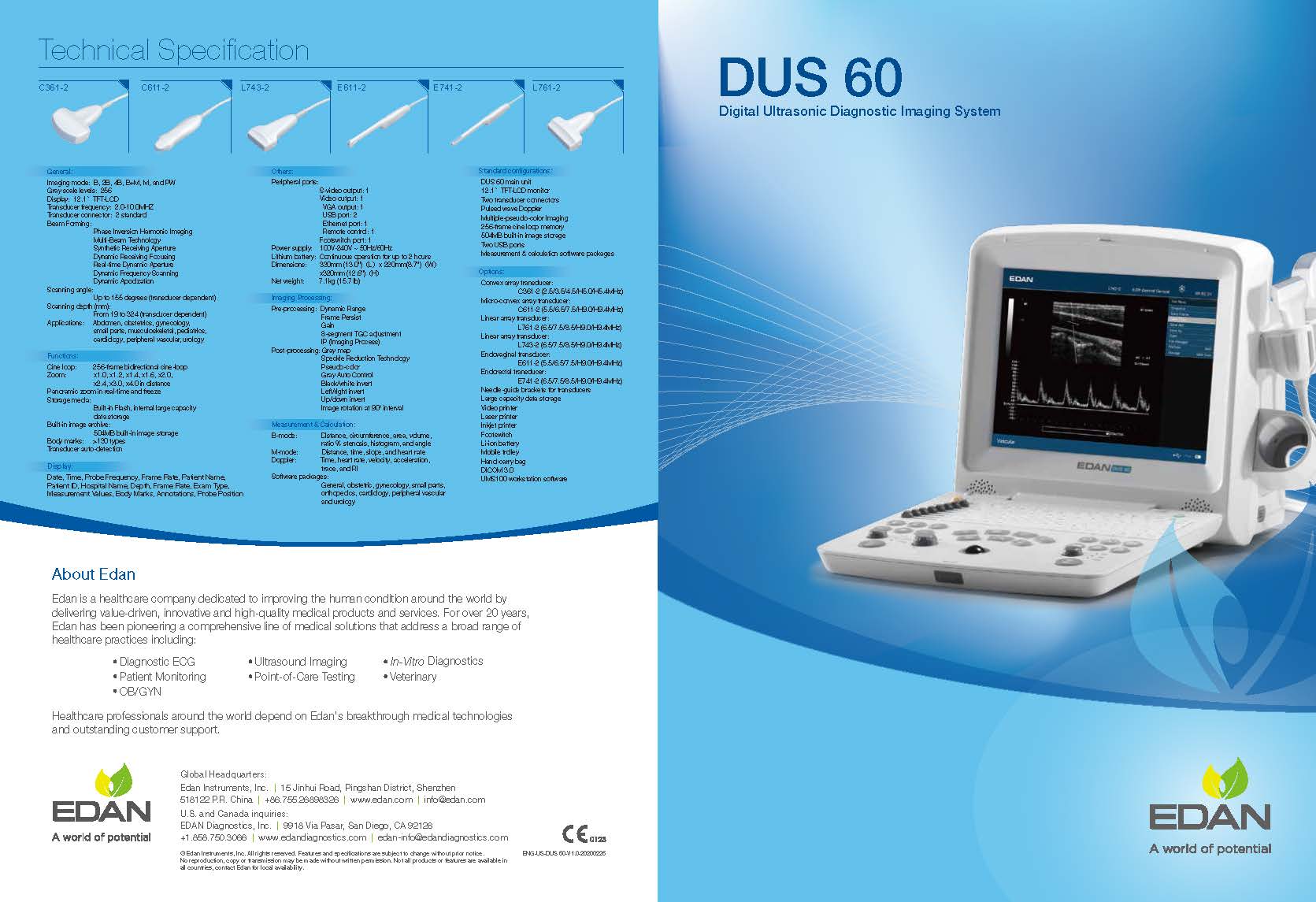 ultrasound machine dus60 (1) page 1
